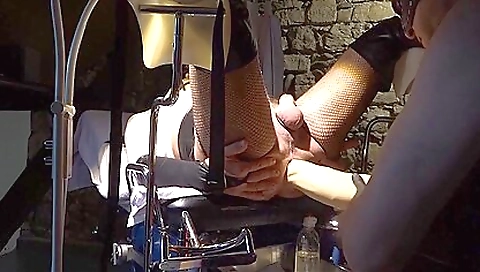 Gorgeous amateur crossdressing fetish fisting clip