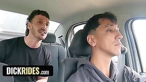 Sex scene on a car in a big and very deep porn scene