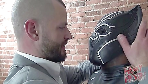 Black man fucks and rides a white babe on his cock in a creampie