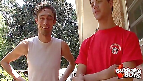 Brunette brunette fucked by two guys and getting a facial