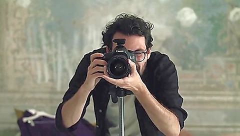 Boy with a big cock creampie on his ass on a camera