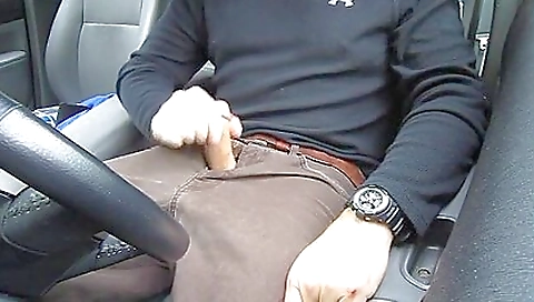 amateur car sex scene with dude cumming all in his boots