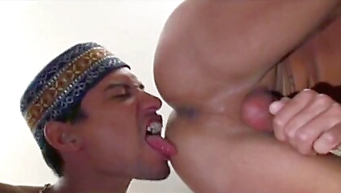Busty milf with a tattooed pussy has fun with a huge cock