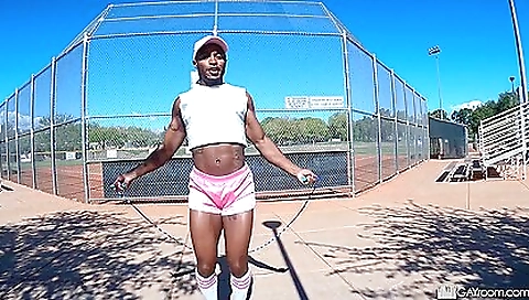 Brunette girl fucks a black dude in POV video in interracial sex