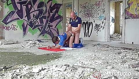 Amateur dad trying to have anal fun with a young boy
